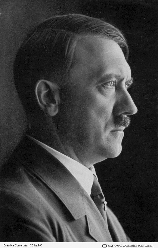 Portrait of Adolf Hitler at his 47th birthday